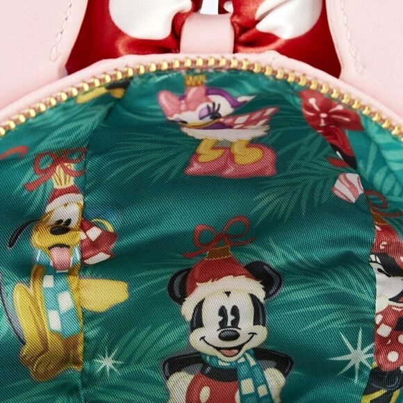 LOUNGEFLY DISNEY STITCH SHOPPE MINNIE MOUSE ORNAMENT CROSSBODY BAG - Picture 5 of 5